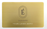Tapit NFC Golden Blush Engraved Metal Business Card