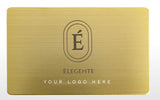 Tapit NFC Golden Blush Engraved Metal Business Card