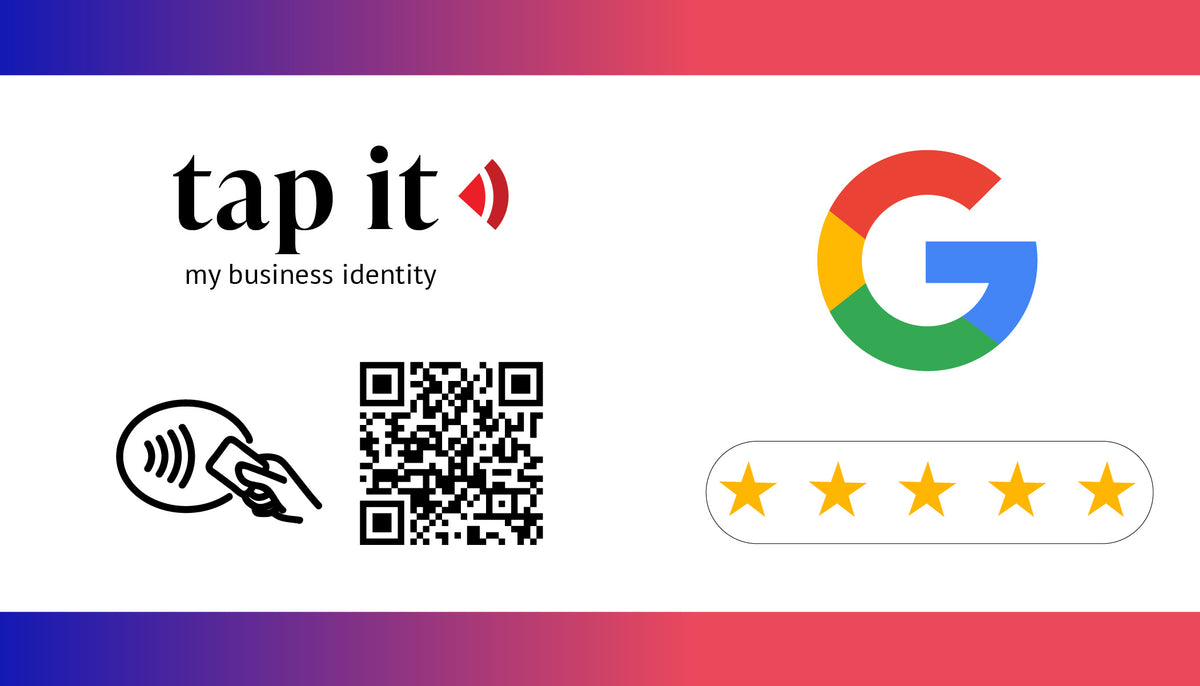 Tapit Google Review Card- Instant Reviews, Instant Trust