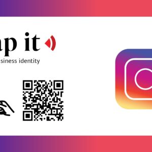 Tapit Instagram Profile Card- Instantly to your Instagram Profile.