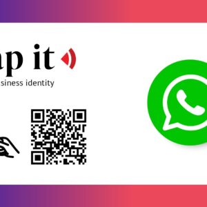 Tapit Whatsapp Profile Card- Instantly to your Whatsapp Profile.