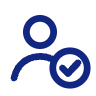 Contact saved with a checkmark icon for your business card details